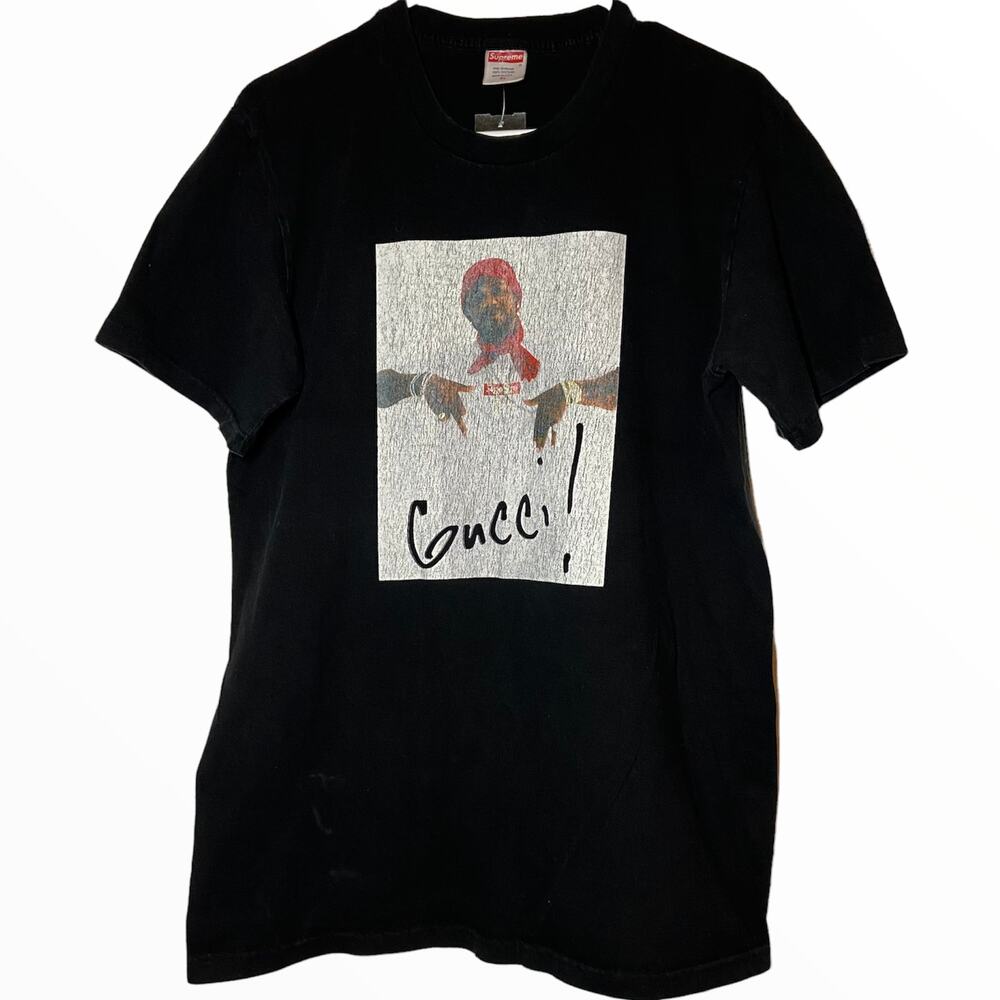 Supreme Gucci Mane T-Shirt Trap God 1017 Guwop 2016 XLarge